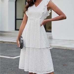 White dress. Size XXL. new with tags.